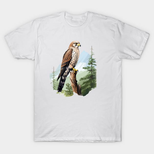 Kestrel T-Shirt by zooleisurelife